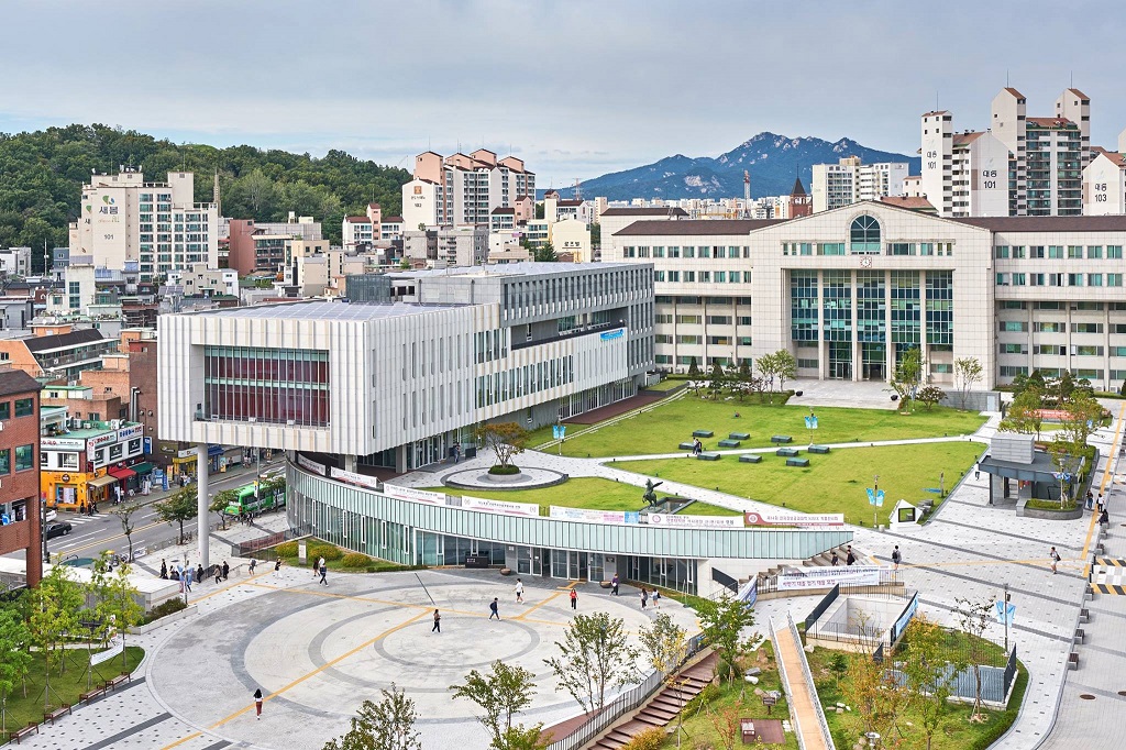 Toàn cảnh trường Đại học KwangWoon