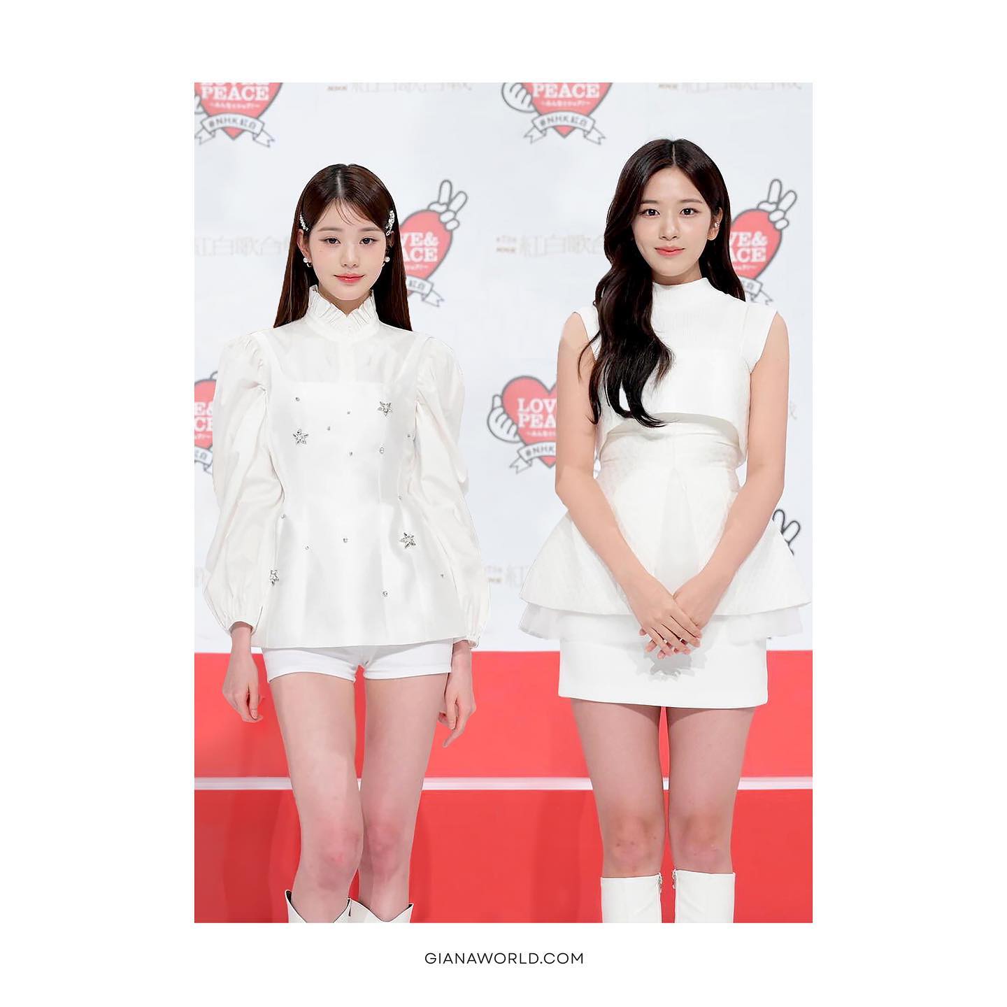 2 nữ idol nhà IVE tinh khôi trong bộ cánh nhà GIANA 2 nữ idol nhà IVE tinh khôi trong bộ cánh nhà GIANA