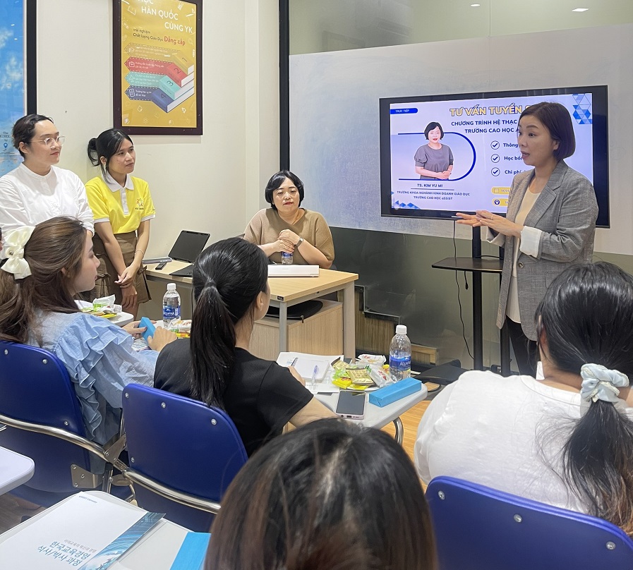 Hình ảnh buổi hội thảo du học Hàn Quốc 2023 - (YK X aSSIST University)