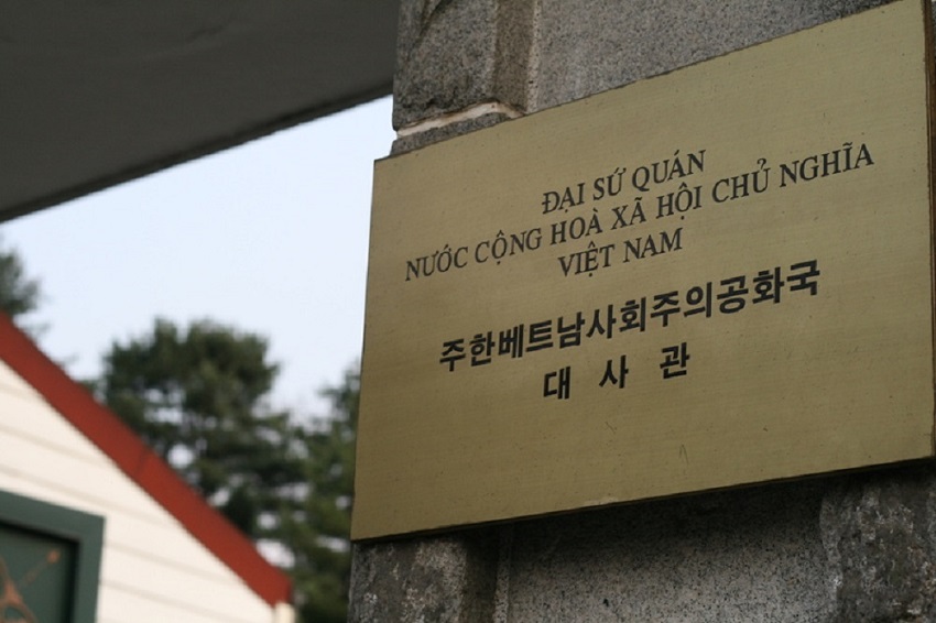 THÔNG TIN VỀ ĐẠI SỨ QUÁN VIỆT NAM Ở HÀN QUỐC
