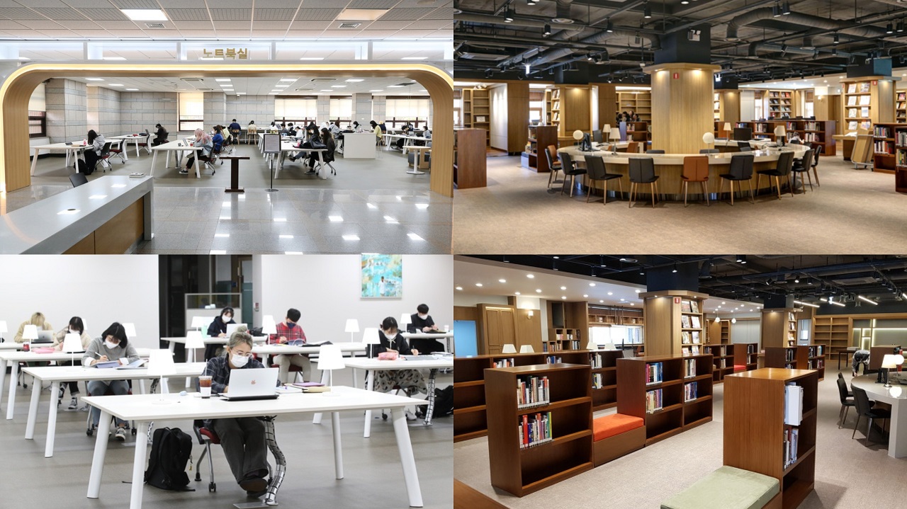 Thư viện Đại học Keimyung (nguồn ảnh: website Đại học Keimyung)