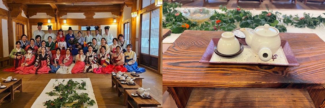 Lớp học Hanbok - Trà đạo tại chương trình trại hè của trường đại học Keimyung (Nguồn ảnh: Du học Hàn Quốc cùng YK Education) Lớp học Hanbok - Trà đạo tại chương trình trại hè của trường đại học Keimyung (Nguồn ảnh: Du học Hàn Quốc cùng YK Education)