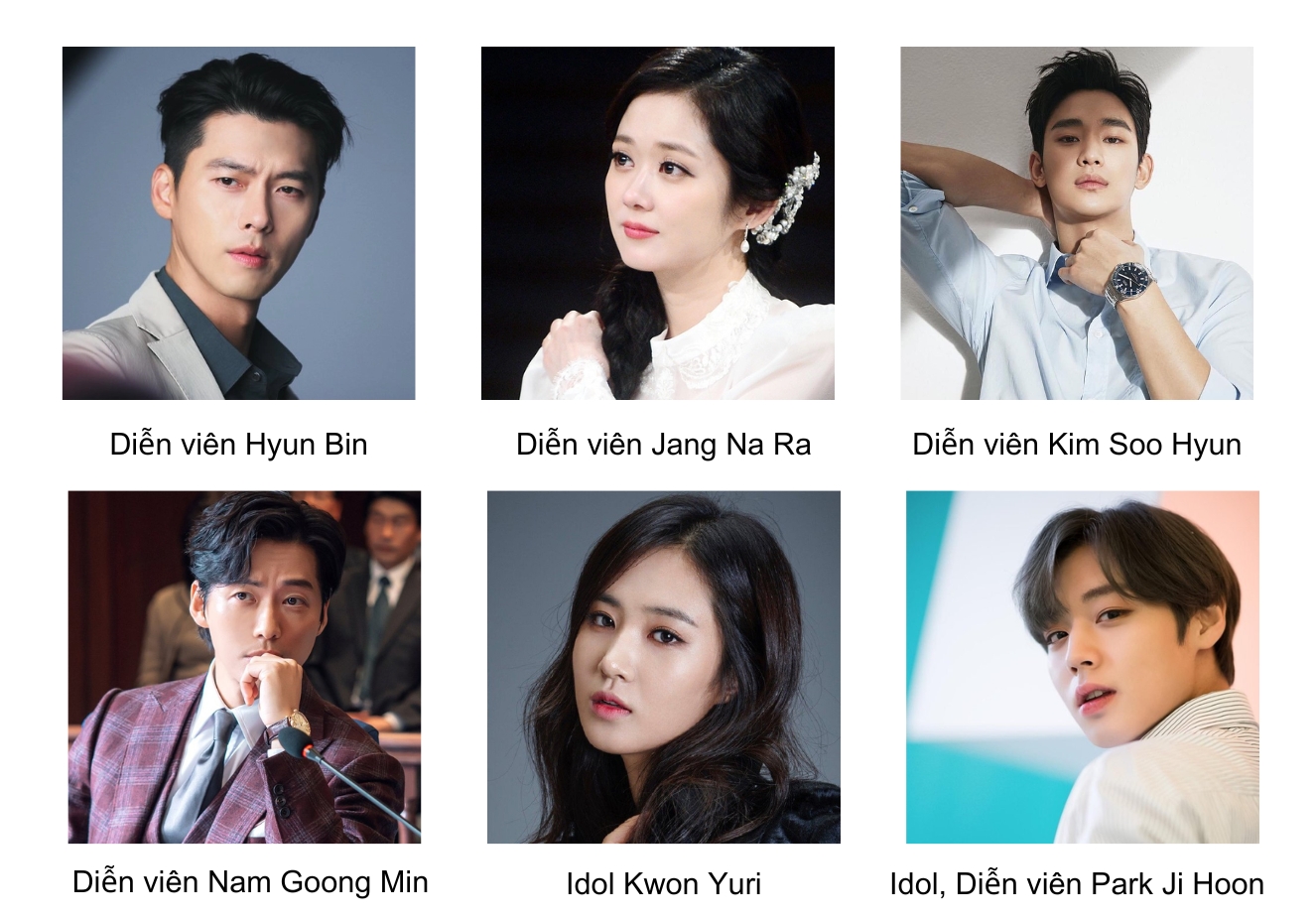 Một số cựu sinh viên nổi bật của trường Đại học Chung-Ang Một số cựu sinh viên nổi bật của trường Đại học Chung-Ang