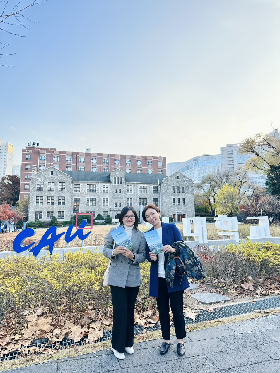 Đại diện của YK Education tại trường Đại học Chung-Ang