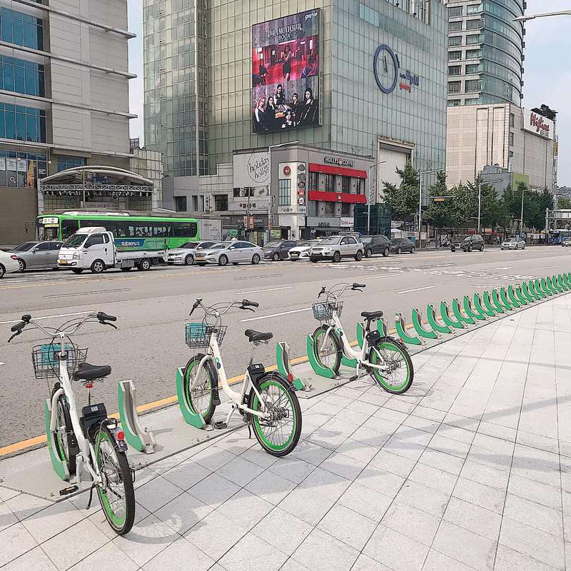 Lưu ý khi sử dụng xe đạp công cộng ở Hàn Quốc