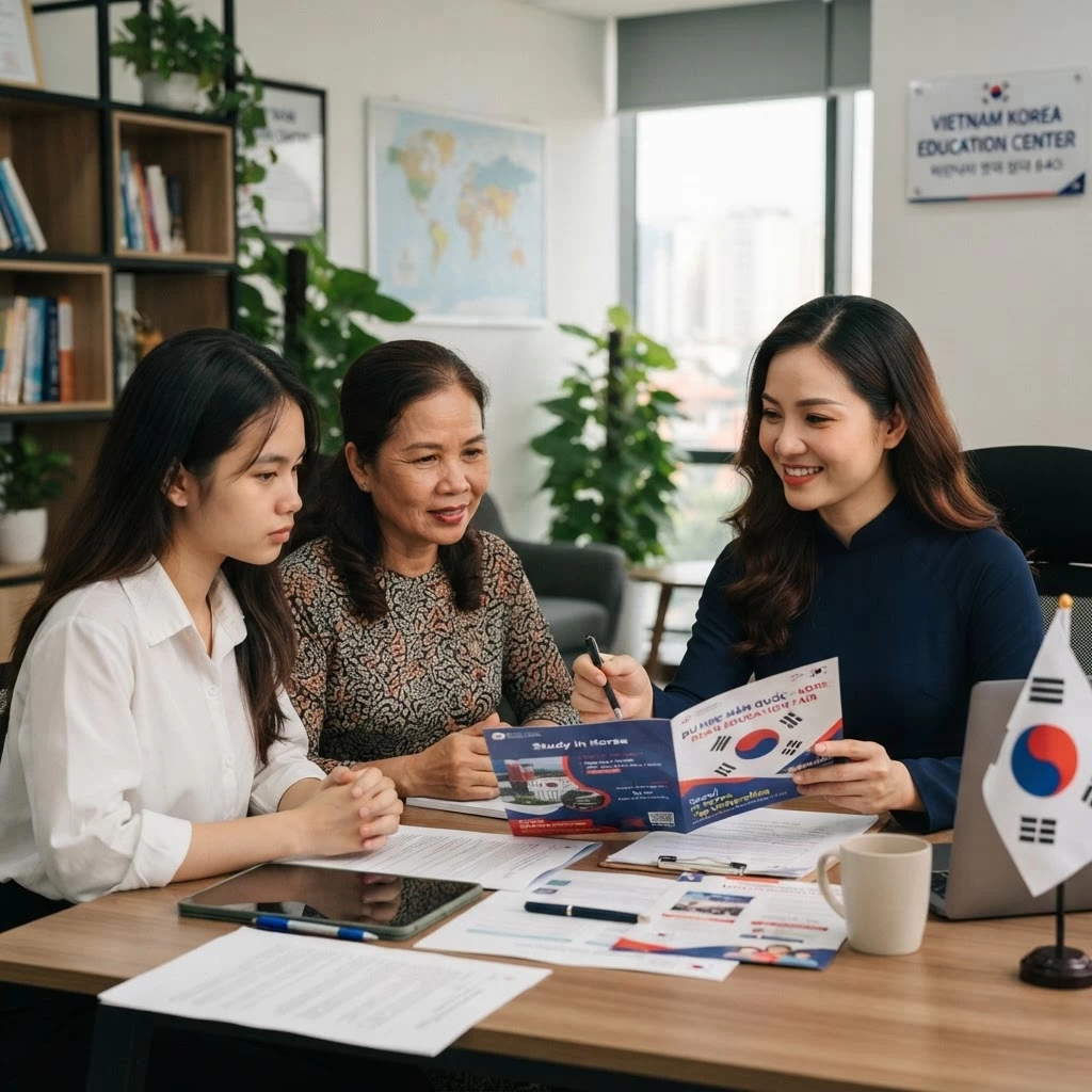 Chuyên viên YK-Group tư vấn lộ trình du học